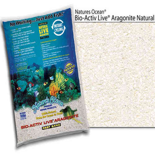 Nature’s Ocean® Bio-Activ LiveTM Aragonita 4,5 kg (blanca) 0,5-1,7mm