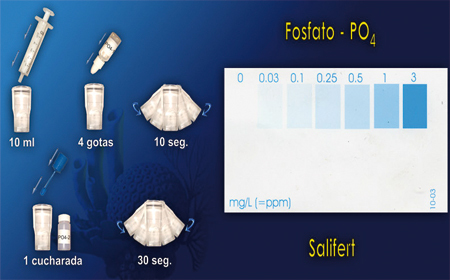 Salifert-instrucciones-test-fosfato-phosfate-PO4-tienda-de-caballitos